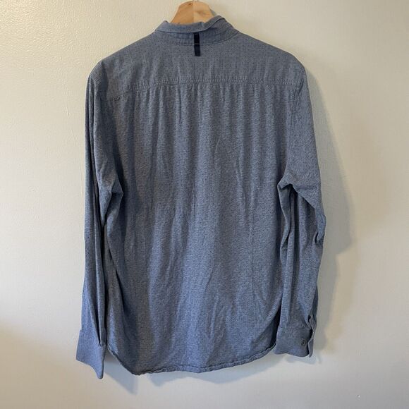 WRK Button Down Shirt  Work.Rest.Karma The Reworked Shirt Sz L New York City - Picture 4 of 5